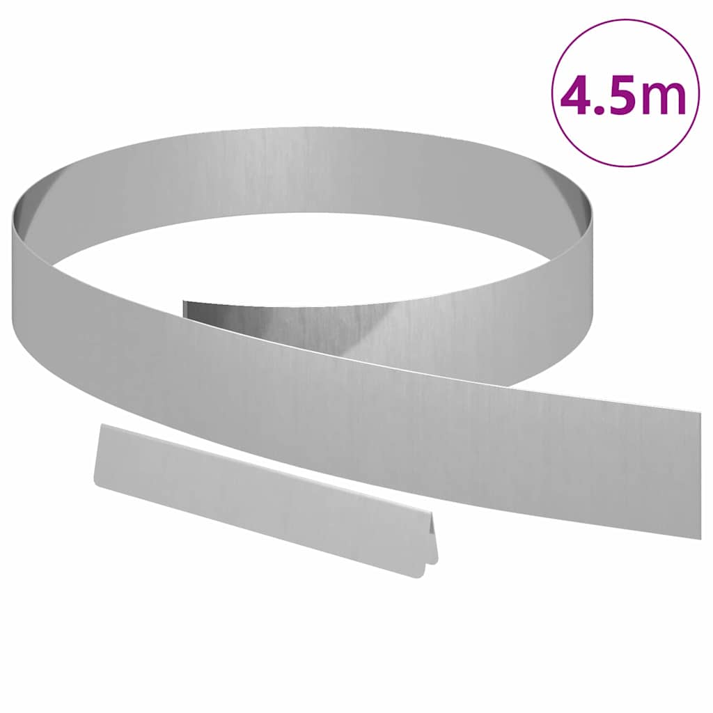 Acabamento para Gramado Prateado 450 x 0.05 x 15 cm