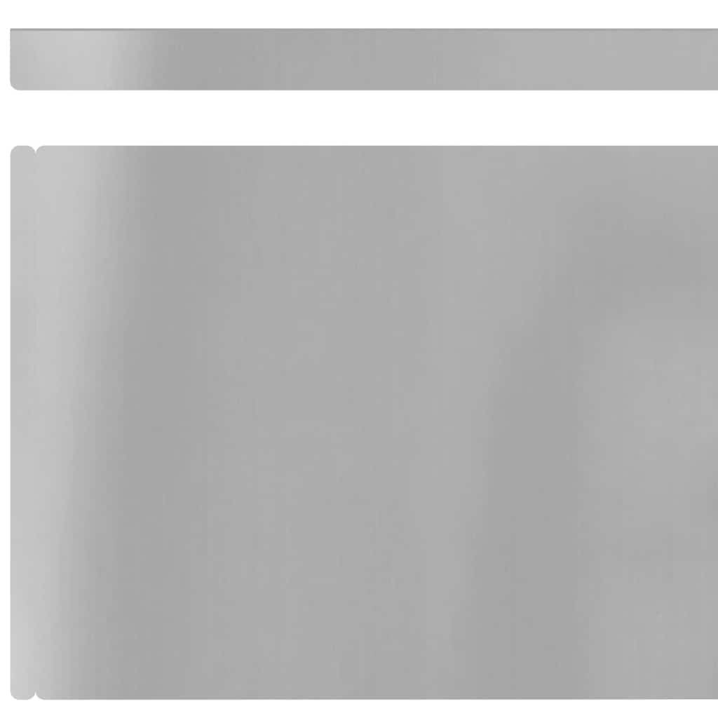 Acabamento para Gramado Prateado 450 x 0.05 x 15 cm