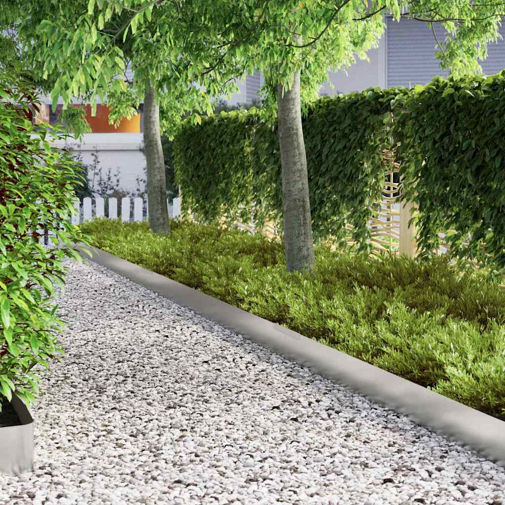 Acabamento para Gramado Prateado 450 x 0.05 x 15 cm