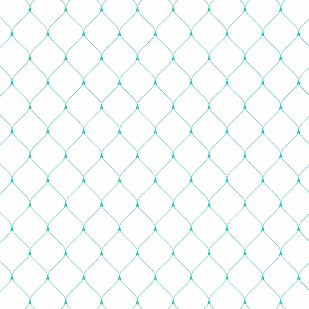 Rede de Proteção para Pássaros Verde 2 x 10 m HDPE