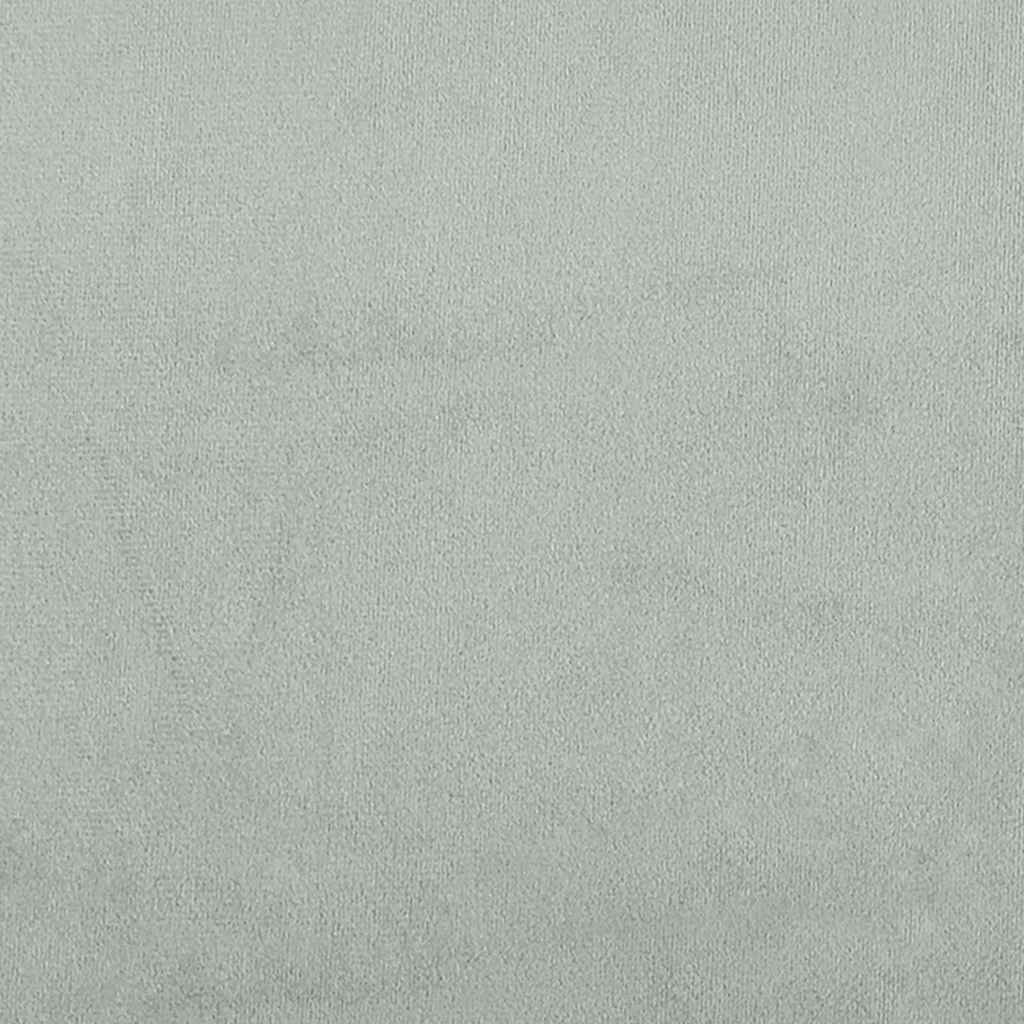 Poltrona Cinzento-claro 71 x 92 x 91 cm Veludo