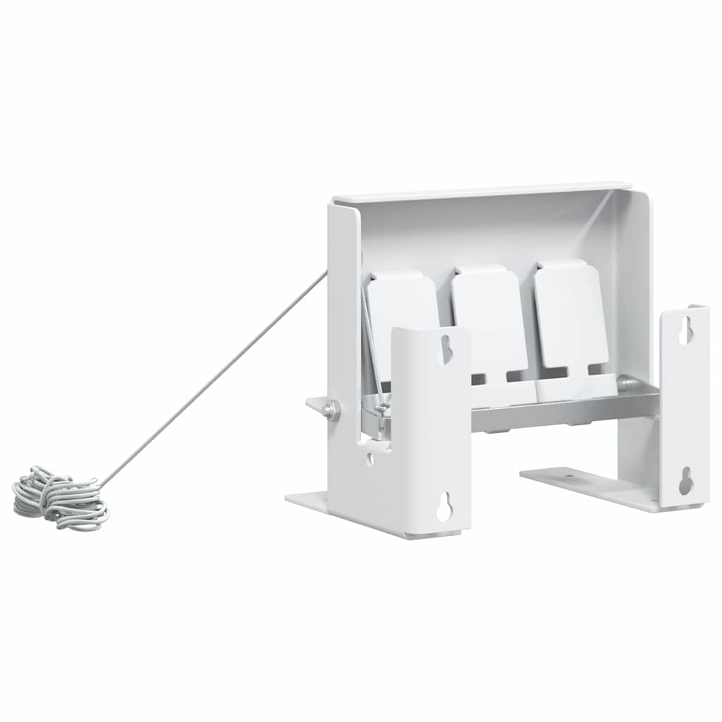 Alvo de biatlo de 3 buracos com corda de reposição