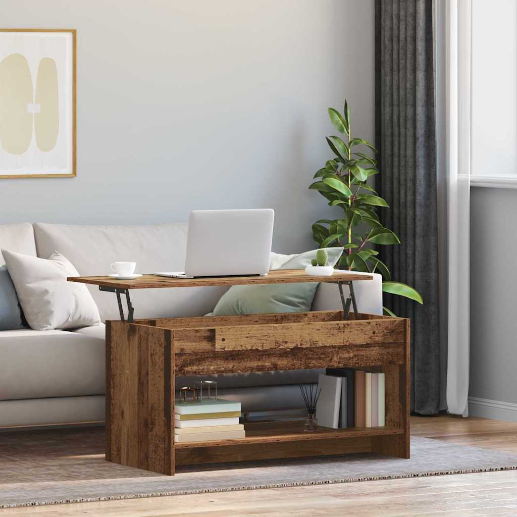 Mesa de centro Madeira antiga 80 x 50.5 x 41.5 cm