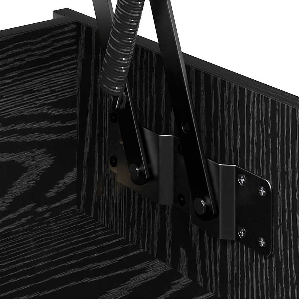 Mesa de centro Carvalho preto 80 x 50.5 x 41.5 cm