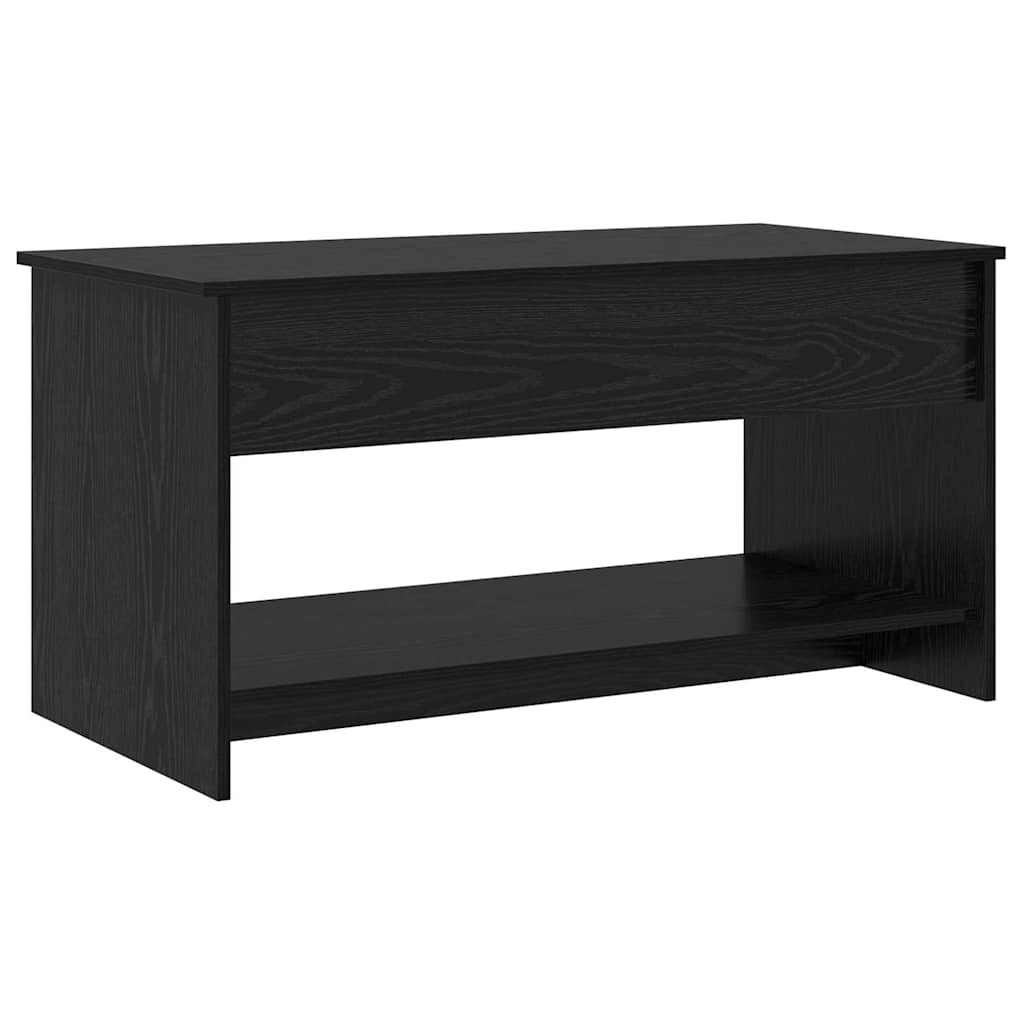 Mesa de centro Carvalho preto 80 x 50.5 x 41.5 cm