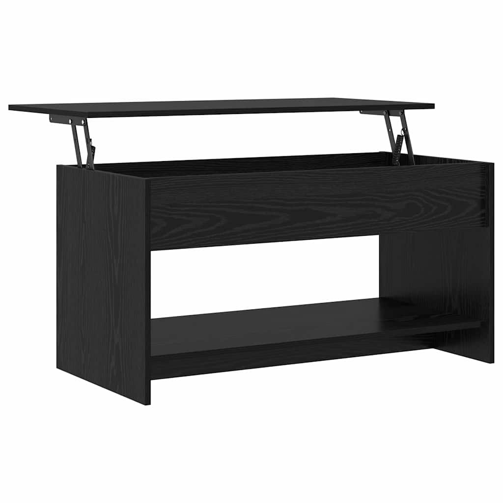 Mesa de centro Carvalho preto 80 x 50.5 x 41.5 cm