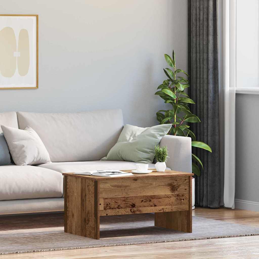 Mesa de centro Madeira antiga 80 x 50,5 x 42,5 cm