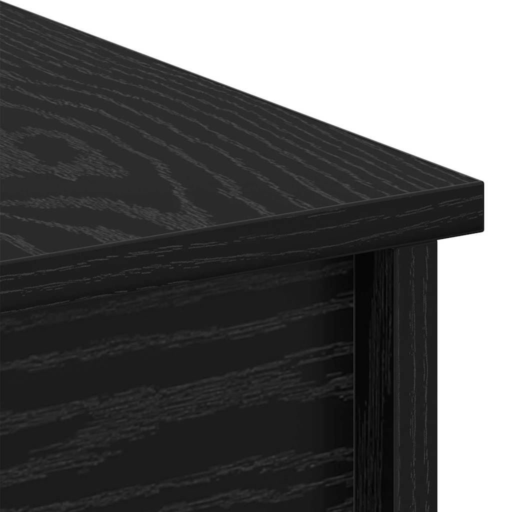 Mesa de centro Carvalho preto 80 x 50,5 x 42,5 cm