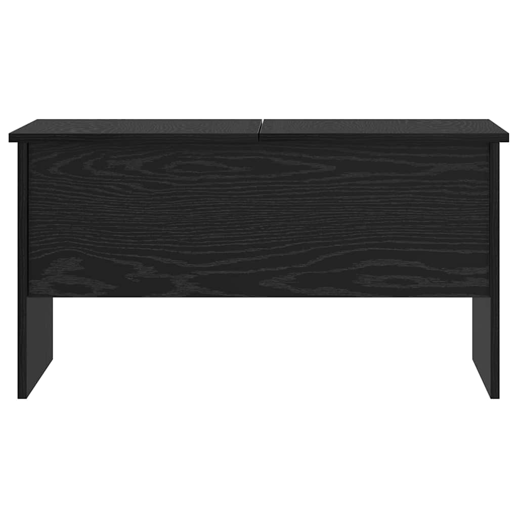 Mesa de centro Carvalho preto 80 x 50,5 x 42,5 cm