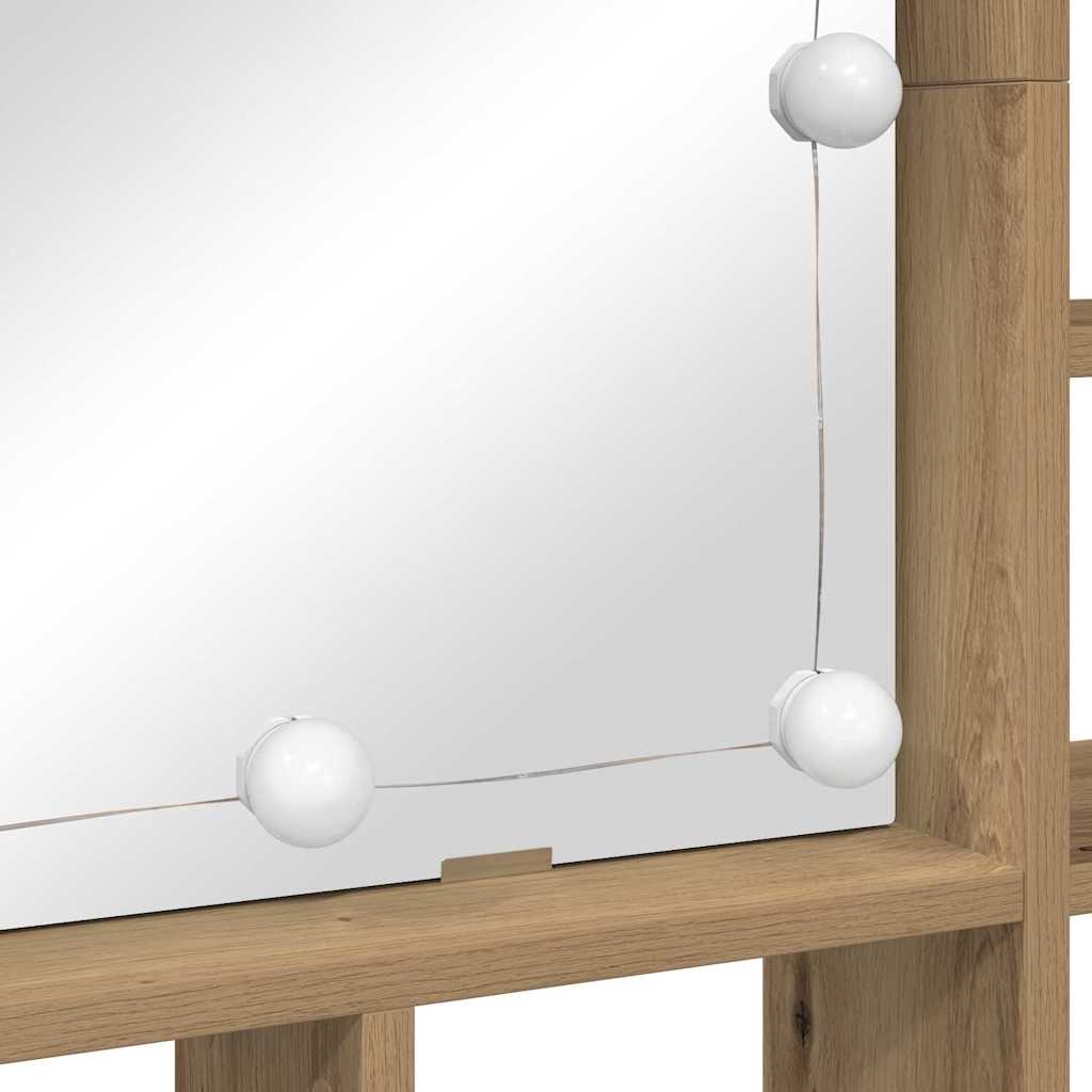 Armário de Espelho carvalho artisiano 91 x 15 x 76.5 cm