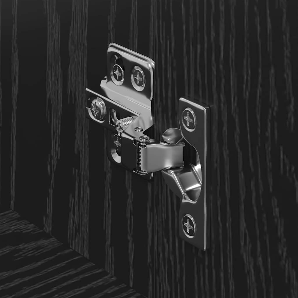 Gabinete para TV Carvalho preto 100 x 40 x 45 cm