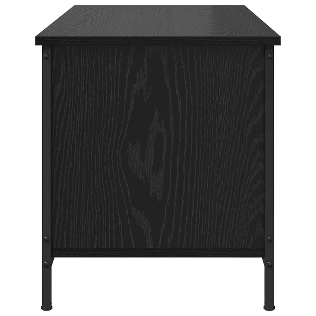 Gabinete para TV Carvalho preto 100 x 40 x 45 cm