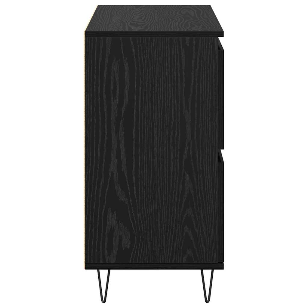 Buffet Preto 60 x 35 x 70 cm Madeira processada