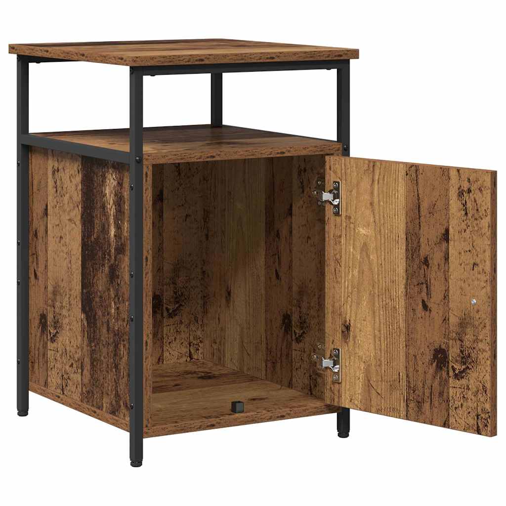 Armário de Cabeceira Madeira antiga Madeira processada