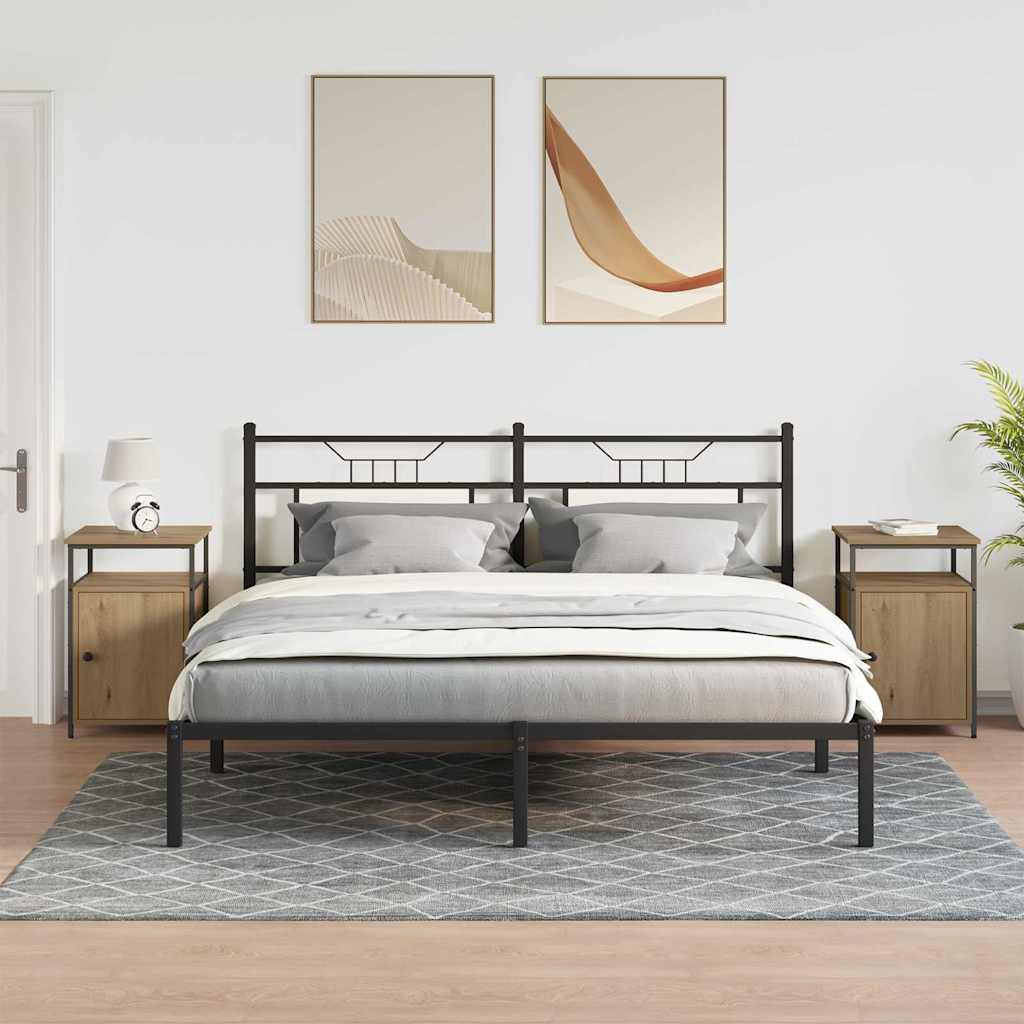 Armário de Cabeceira carvalho artisiano Madeira processada