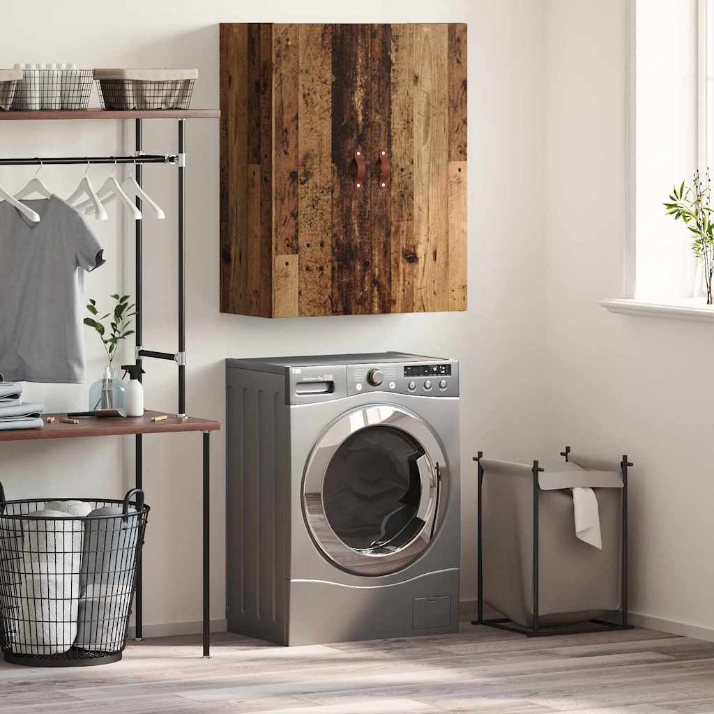 Armário de parede Castanho 69.5 x 34 x 90 cm Madeira processada