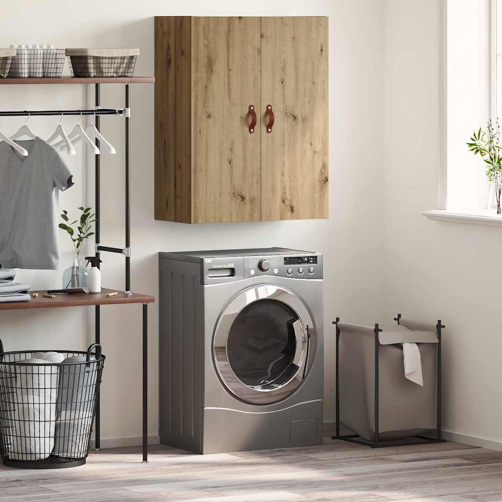 Armário de parede Castanho 69.5 x 34 x 90 cm Madeira processada