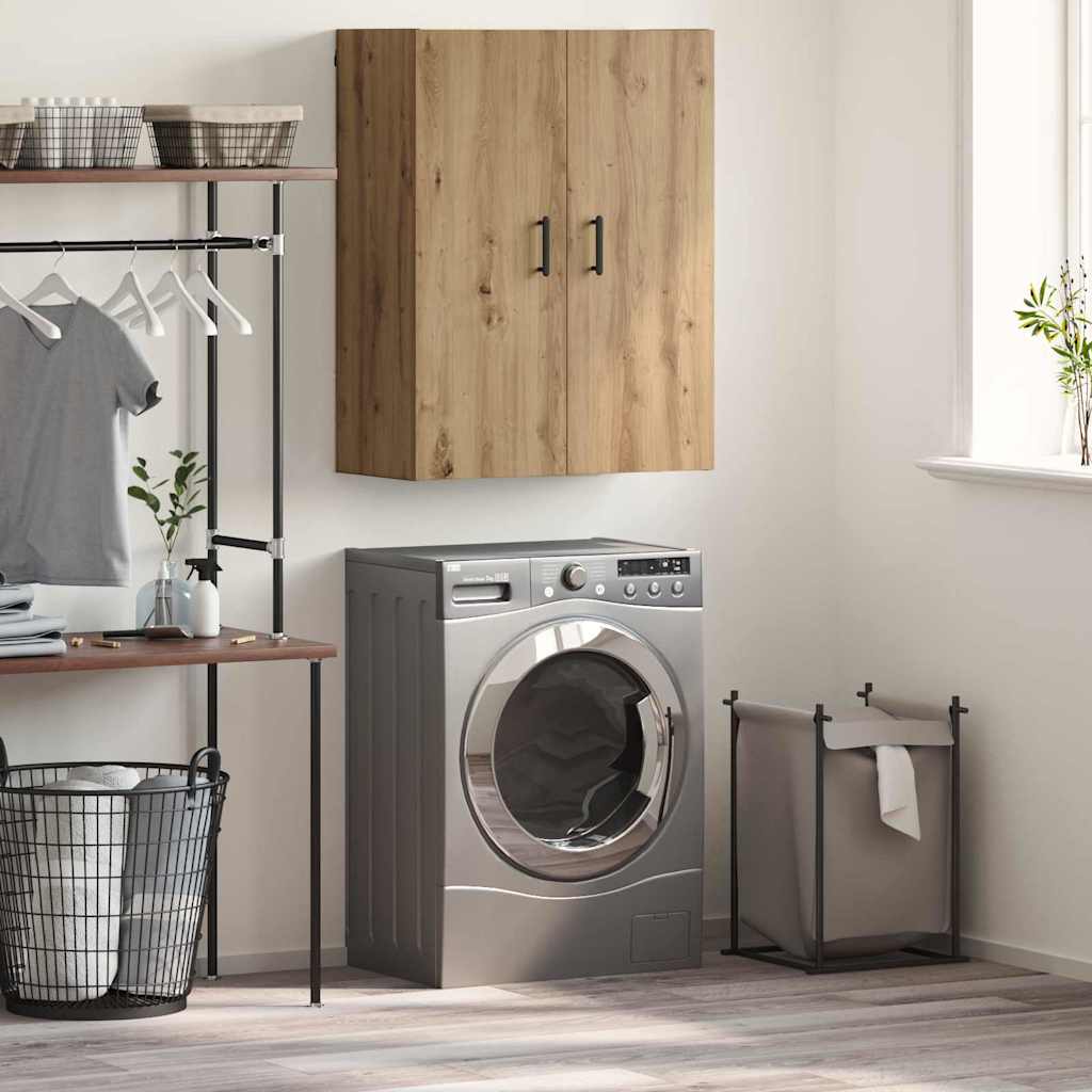 Armário de parede carvalho artisiano 69.5 x 34 x 90 cm