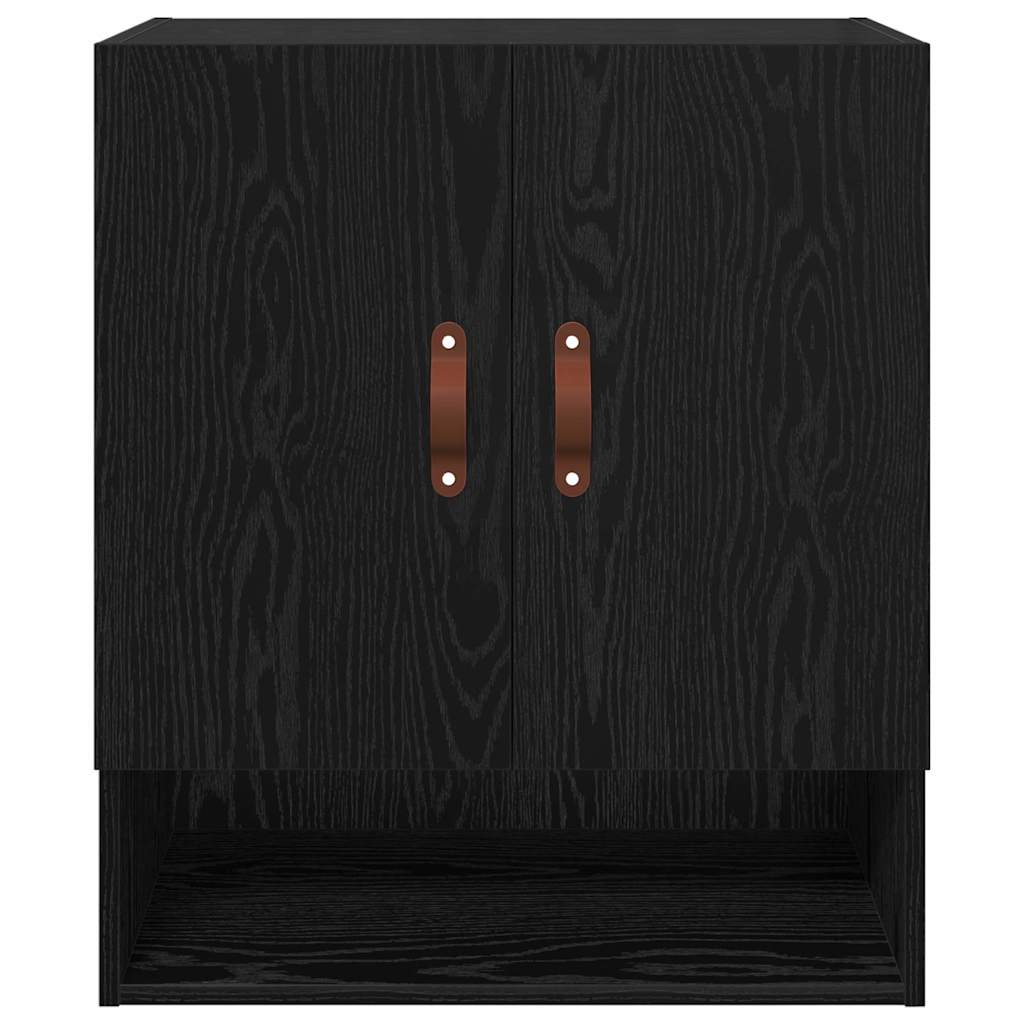 Armário de Parede Carvalho preto 60 x 31 x 70 cm