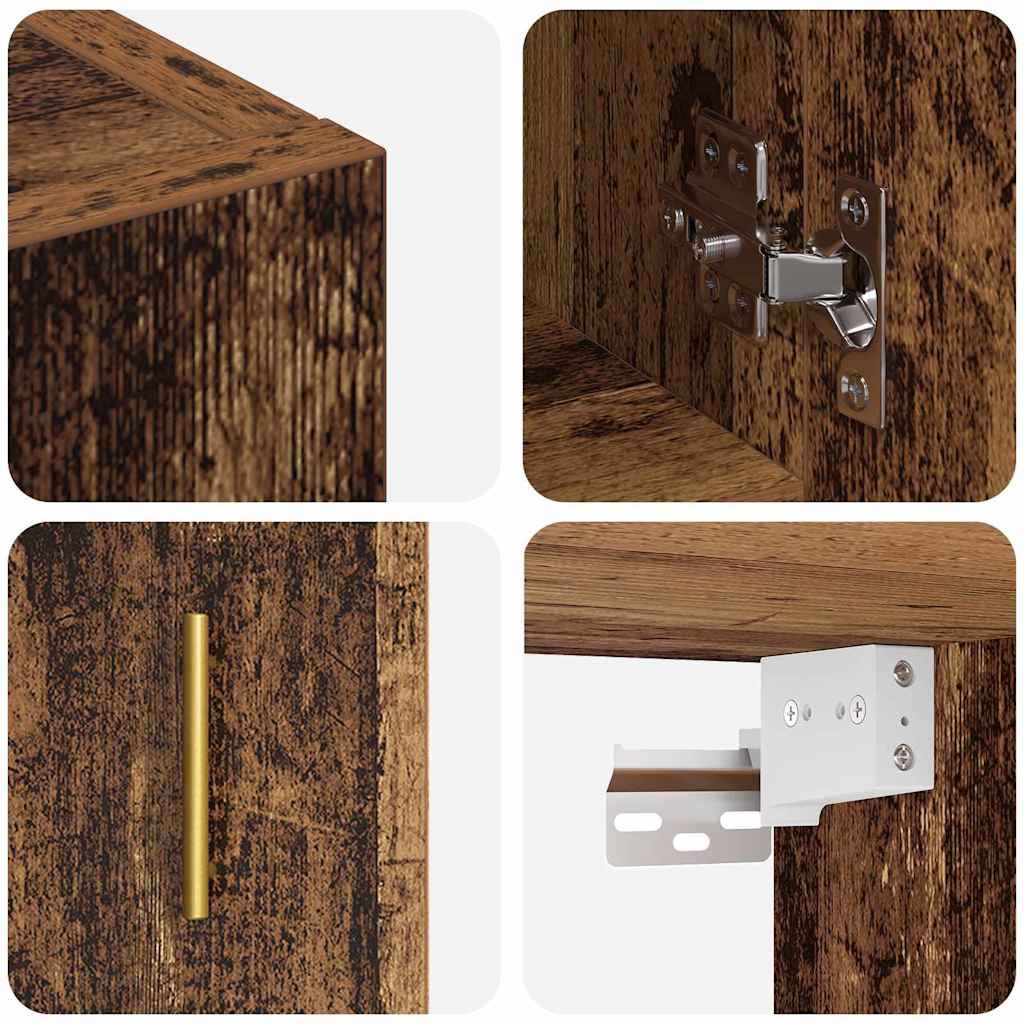 Armário de Parede Madeira antiga 60 x 31 x 70 cm