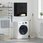 Armário de Parede Carvalho preto 60 x 31 x 70 cm