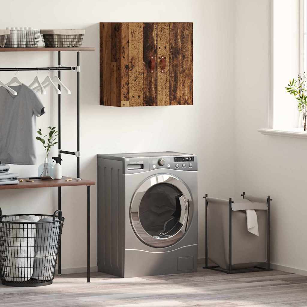 Armário de Parede Madeira antiga 60 x 31 x 60 cm