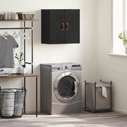 Armário de Parede Carvalho preto 60 x 31 x 60 cm