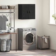 Armário de Parede Carvalho preto 60 x 31 x 60 cm