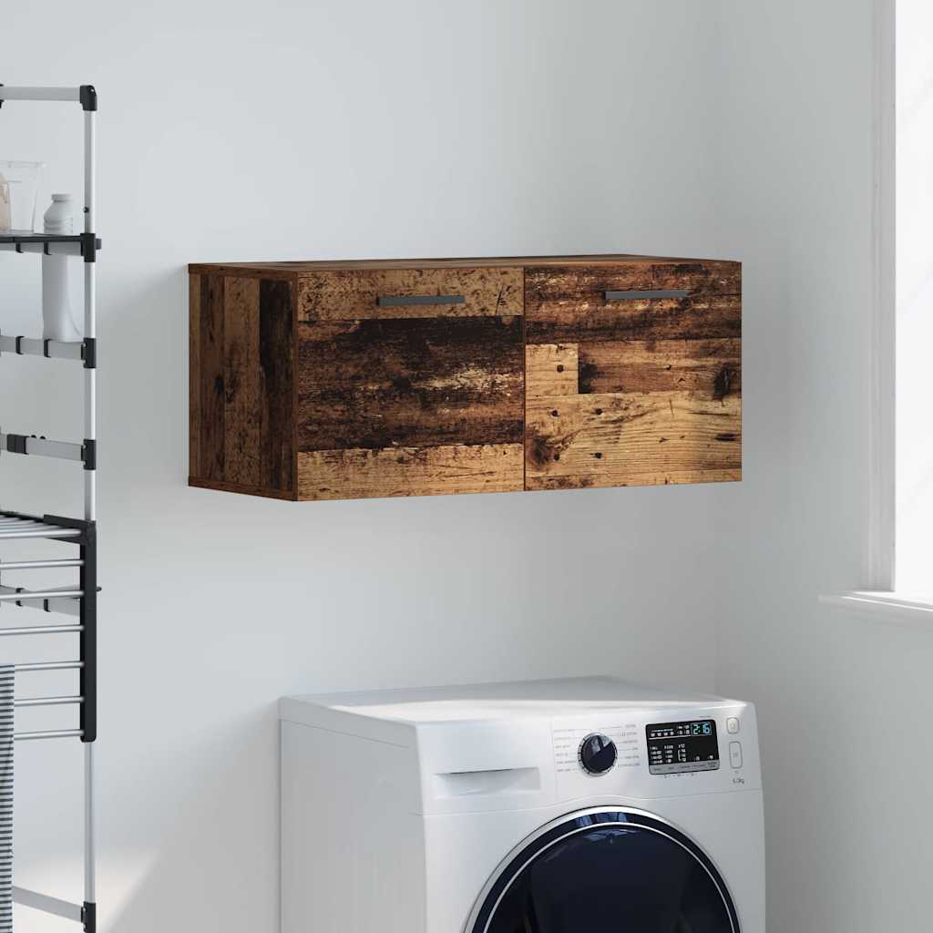 Armário de Parede Madeira antiga 80 x 36.5 x 35 cm