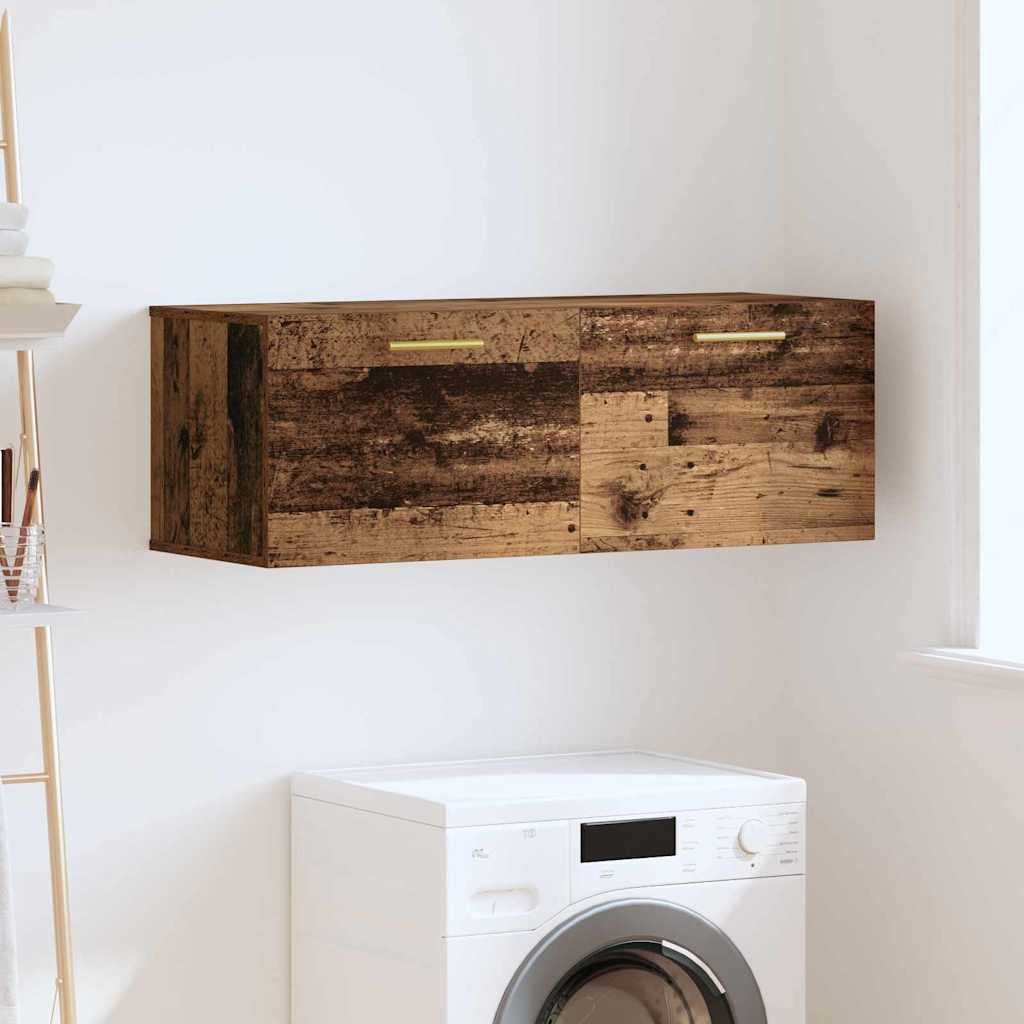 Armário de Parede Madeira antiga 100 x 36.5 x 35 cm