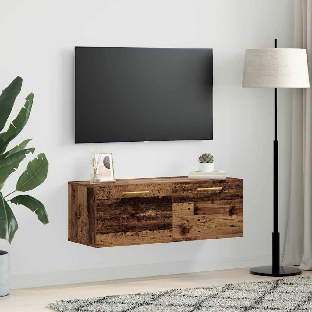 Armário de Parede Madeira antiga 100 x 36.5 x 35 cm