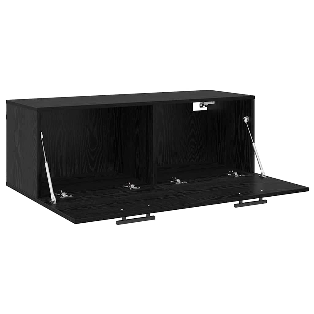 Armário de Parede Carvalho preto 100 x 36.5 x 35 cm