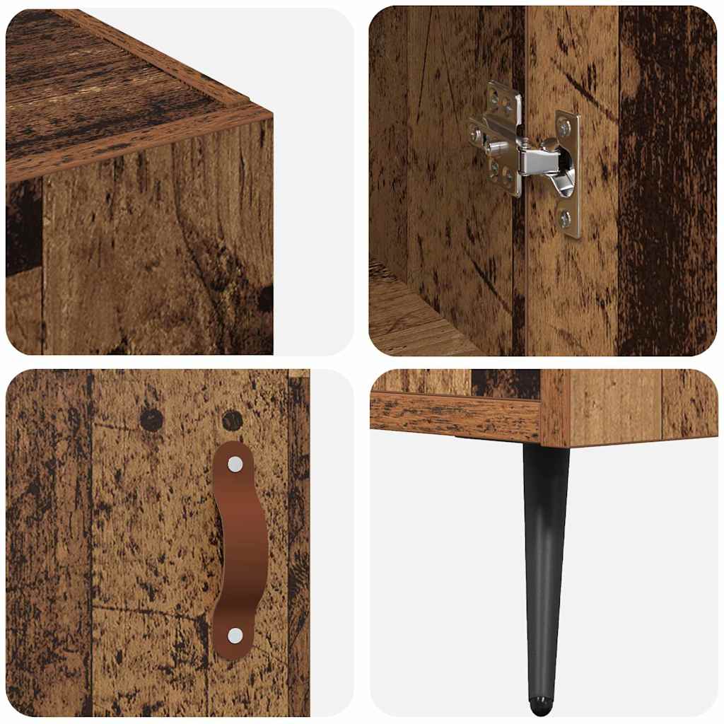 Buffet Castanho 90 x 34 x 80 cm Madeira processada