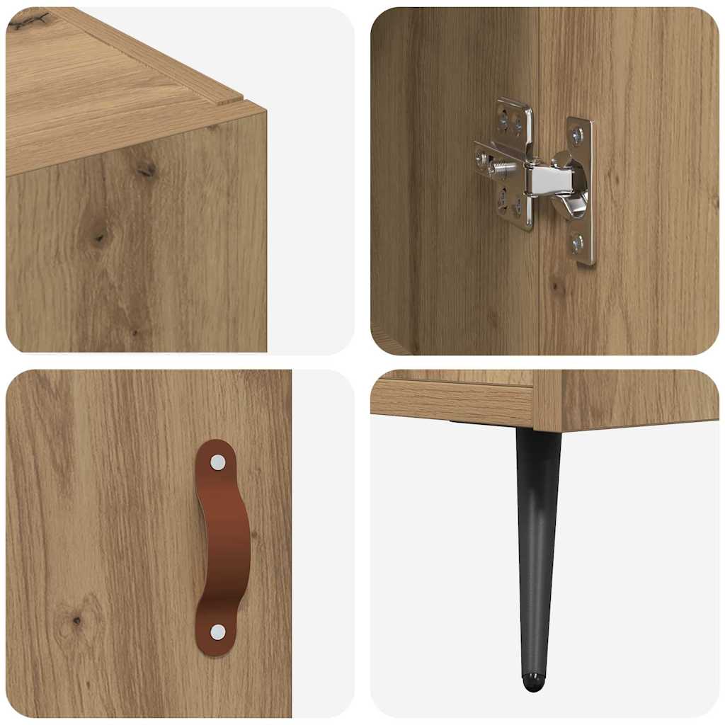 Buffet Castanho 90 x 34 x 80 cm Madeira processada