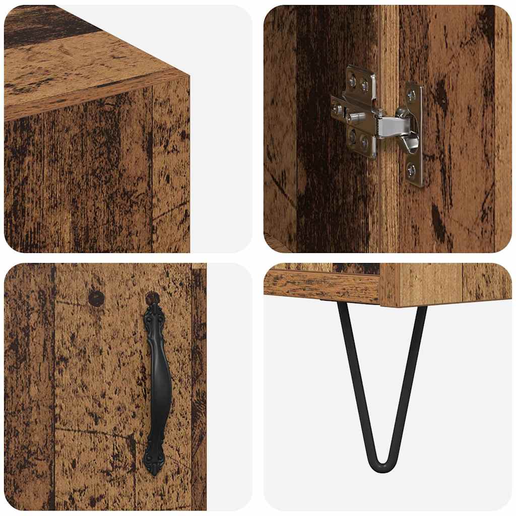 Buffet Madeira antiga 90 x 34 x 80 cm Madeira processada