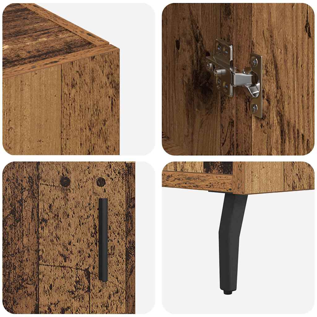 Buffet Castanho 90 x 34 x 80 cm Madeira processada