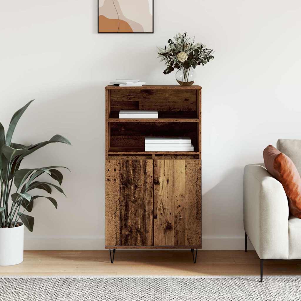 Buffê Castanho 60 x 36 x 110 cm Madeira processada