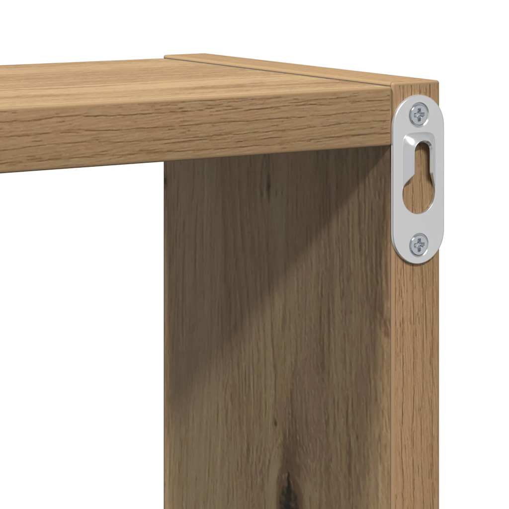 Cubo de Parede Outros carvalho artisiano 96 x 12 x 64 cm