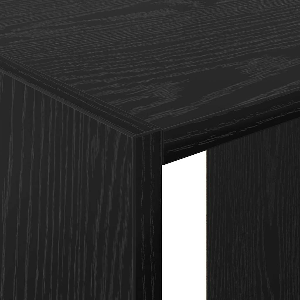 Guarda-roupa Carvalho preto 77 x 48 x 102 cm Madeira processada