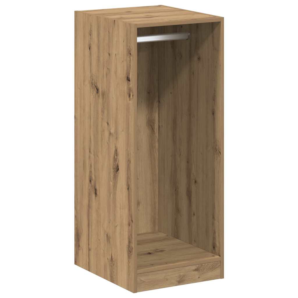 Guarda-roupa com prateleira carvalho artisiano 41 x 48 x 102 cm