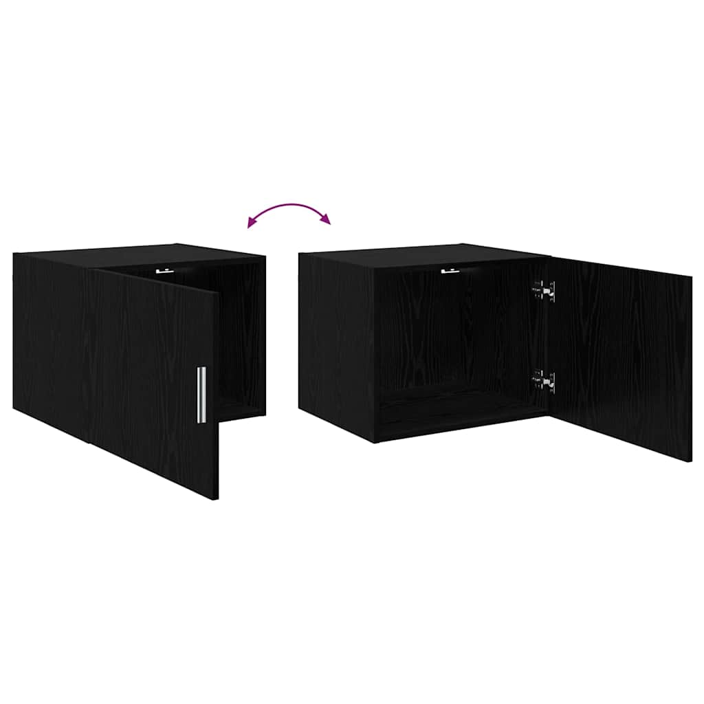 Armário de Parede Carvalho preto 50 x 42.5 x 40 cm