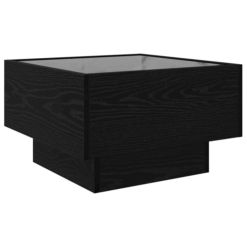 Mesa de centro Carvalho preto 50 x 50 x 30 cm