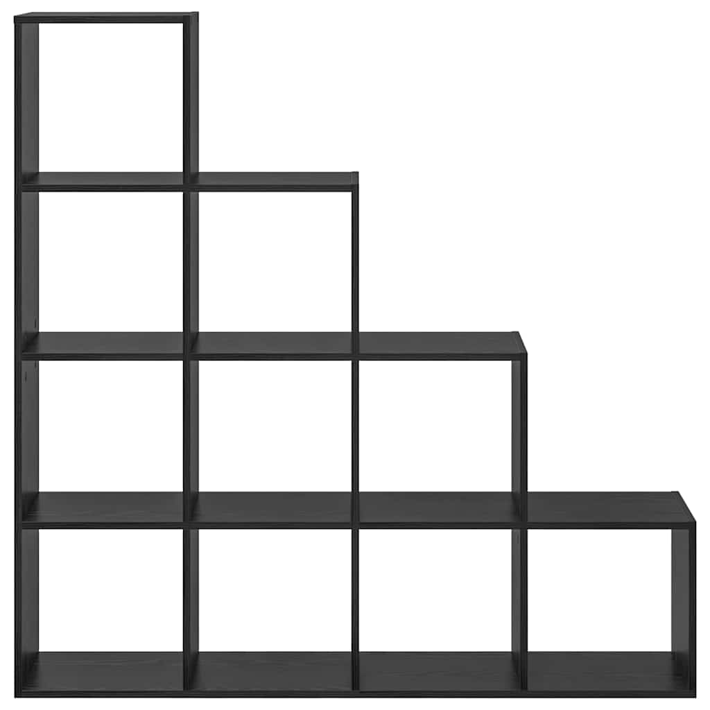 Divisória de Quarto Estante Carvalho preto