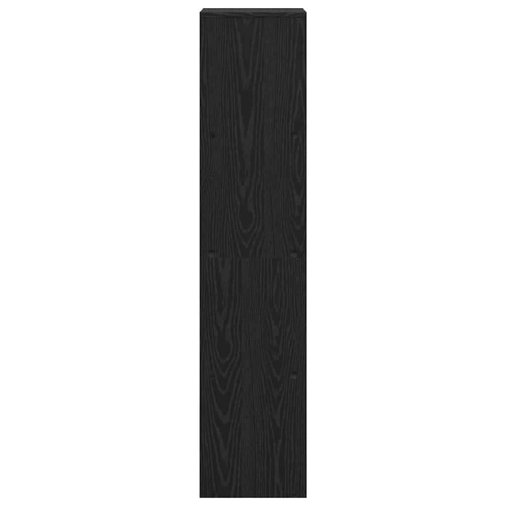 Divisória de Quarto Estante Carvalho preto