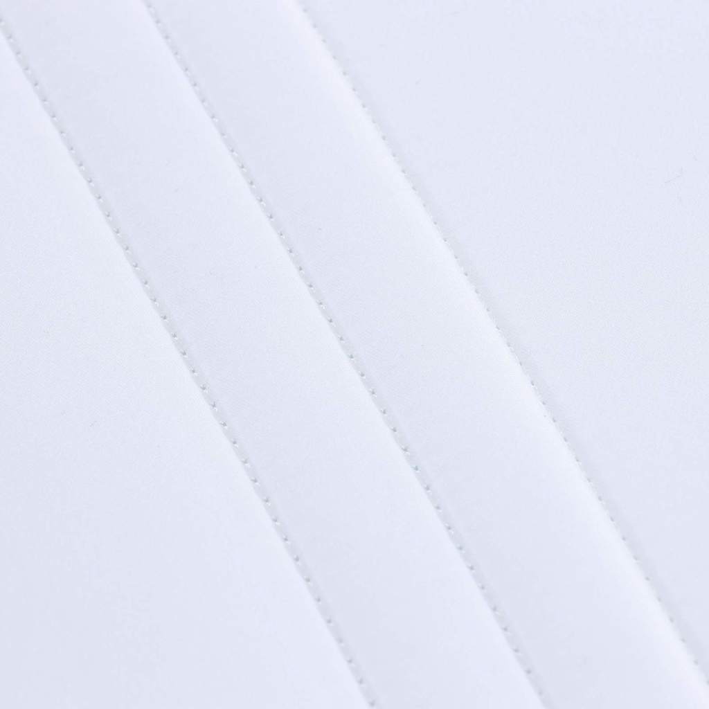 Colchão de espuma Manual Branco 80 x 200 cm tecido