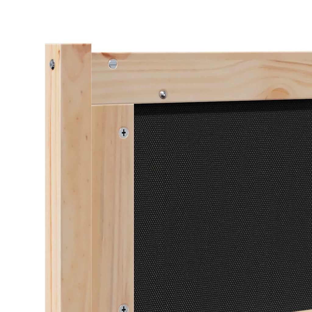 Cabeceira Outros Castanho 75 cm Madeira de pinho maciça