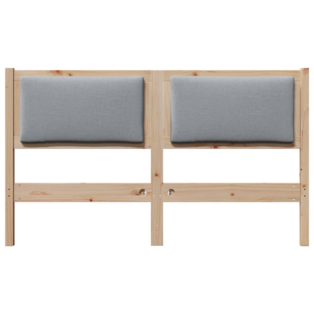 Cabeceira Outros Castanho 75 cm Madeira de pinho maciça