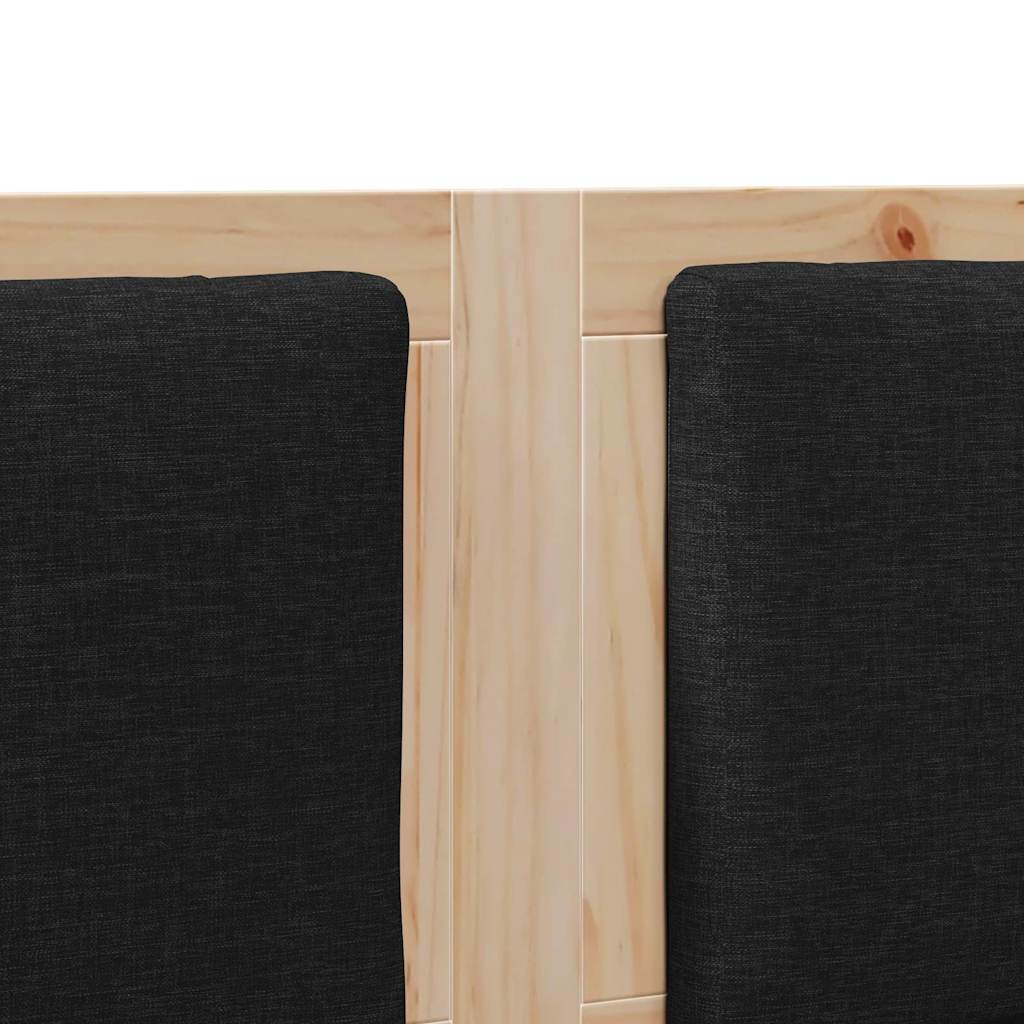 Cabeceira Outros Castanho 75 cm Madeira de pinho maciça