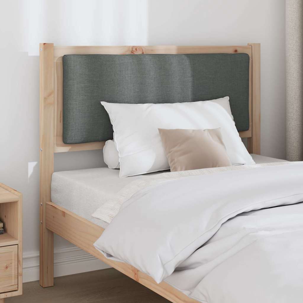 Cabeceira Outros Castanho 75 cm Madeira de pinho maciça