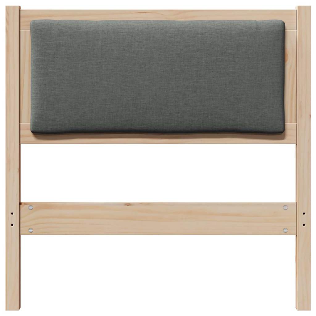 Cabeceira Outros Castanho 75 cm Madeira de pinho maciça